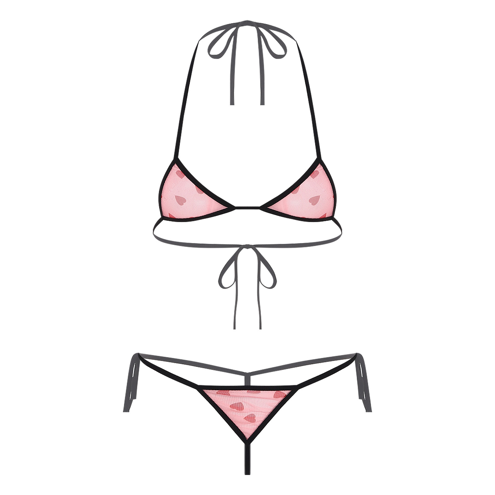 Womens Micro Mini Bikini Linge - đánh giá và giá Lace Bralette Set