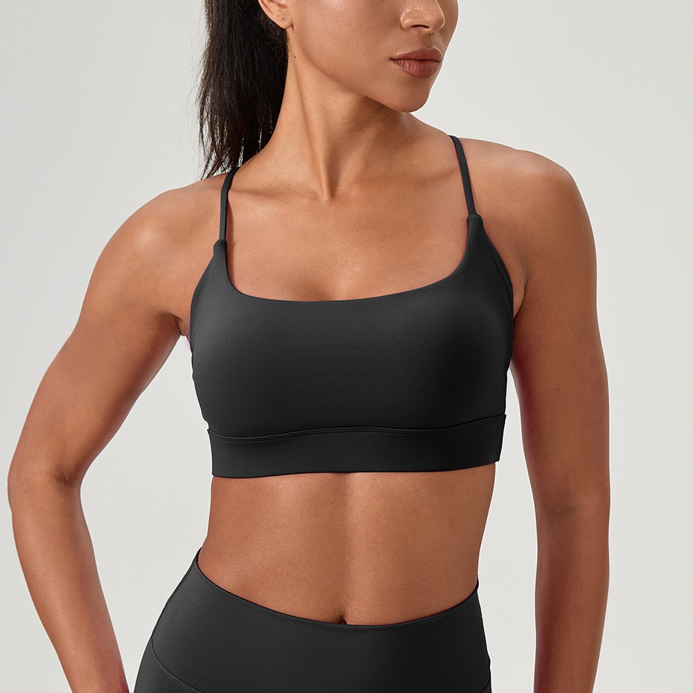 Women's Sexy Yoga Bra Cross St - đánh giá và giá Sports Bra Racerback