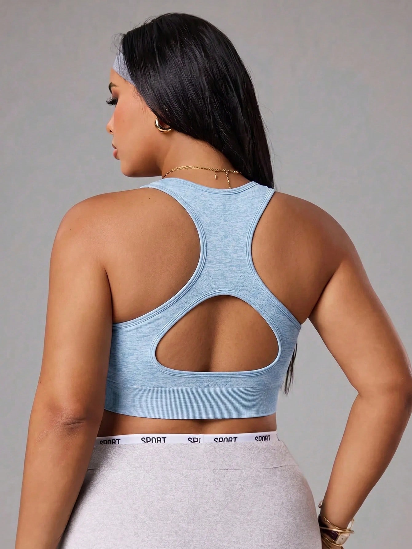 Plus Size Seamless Sports Bra  - đánh giá và giá Sports Bra Racerback